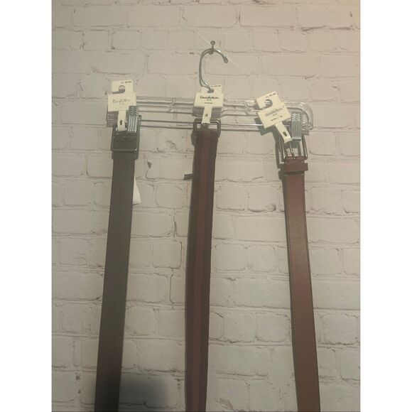 Goodfellow & Co Men’s Belts Bundle – Set of 3 – Size XL (40–44) – New - Picture 3 of 9